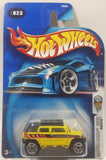 2004 Hot Wheels First Editions Rockster Yellow Die Cast Toy Car Vehicle New in Package