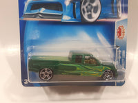 2003 Hot Wheels Pride Rides Custom Chevrolet C3500 Green Die Cast Toy Car Vehicle New in Package