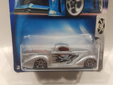 2003 Hot Wheels Boulevard Buccaneers Super Smooth Silver Die Cast Toy Car Vehicle New in Package