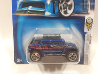 2004 Hot Wheels First Editions Rockster Blue Die Cast Toy Car Vehicle New in Package
