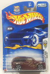 2003 Hot Wheels First Editions Boom Box Metallic Maroon Die Cast Toy Car Vehicle New in Package