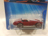 2005 Hot Wheels Shelby Cobra 427 S/C Dark Red Die Cast Toy Car Vehicle New in Package