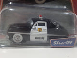 Disney Pixar Cars '49 Merc Police Sheriff Cop Car Black and White Die Cast Toy Car Vehicle New in Package