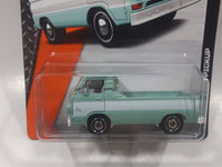 2013 Matchbox On A Mission Dodge A100 Pickup Truck Mint Green Die Cast Toy Car Vehicle New in Package