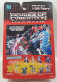 2001 Hasbro Transformers Autobot Heroes Of Cybertron Generation One Collection Powermaster Optimus Prime Spark Attack  3" Tall Toy Action Figure and Card New in Package