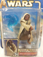 2002 Hasbro Star Wars Attack Of The Clones Collection 2 Nikto Jedi Knight 4" Tall Toy Figure with Accessories New in Package