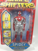 Rare 2002 Grand Toys Marvel Entertainment Spider-Man Shape Shifters Spidey Transforms Into Monster Spider 6 1/4" Tall Toy Action Figure New in Package