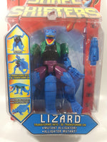 Rare Hard To Find 2002 Grand Toys Marvel Entertainment Spider-Man Shape Shifters Lizard Transforms Into Mutant Alligator 6 1/4" Tall Toy Action Figure with Accessories New in Package