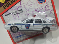 1997 Road Champs Police Series Ford Crown Victoria Niagara Regional Police White 1/43 Scale Die Cast Toy Car Vehicle New in Package