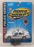 1997 Road Champs Police Series Ford Crown Victoria City of Louisville Police White 1/43 Scale Die Cast Toy Car Vehicle New in Package