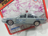 1995 Road Champs Police Series Ford Crown Victoria Rhode Island State Police Grey 1/43 Scale Die Cast Toy Car Vehicle New in Package