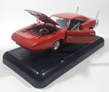 ERTL American Muscle 1969 Dodge Charger Daytona Hemi 1/18 Scale Die Cast Toy Car Vehicle on Display Stand with Minnesota Collector Plates
