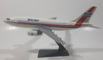 Vintage Wardair Airbus A310-300 C-FGWD Canada 1:200 Scale Plastic Model Airplane with Stand 9 1/4" Long