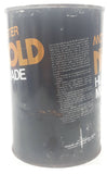 Vintage 1970s Canadian Tire Motomaster Nugold Multigrade Motorl Oil 1 Litre Cardboard Can FULL Still Sealed Never Opened