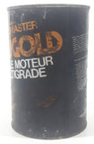 Vintage 1970s Canadian Tire Motomaster Nugold Multigrade Motorl Oil 1 Litre Cardboard Can FULL Still Sealed Never Opened