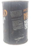 Vintage 1970s Canadian Tire Motomaster Nugold Multigrade Motorl Oil 1 Litre Cardboard Can FULL Still Sealed Never Opened