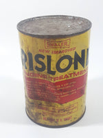Vintage Shaler Rislone New Improved Engine Treatment One U.S. Quart Metal Can