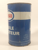 Vintage Imperial Oil Limited Esso 20-20W 1 Litre Motor Oil Metal Can
