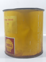 Vintage Shell Darina Grease AX 5LB Metal Can 6 3/8" Tall FULL Still Sealed Never Opened