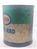 Rare Vintage 1950s Imperial Oil Limited Esso Teal Esso-Rad Radiator Coolant Anti-Freeze 8 1/8" Tall Metal Can