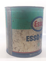 Rare Vintage 1950s Imperial Oil Limited Esso Teal Esso-Rad Radiator Coolant Anti-Freeze 8 1/8" Tall Metal Can