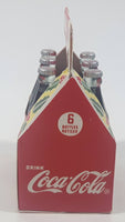 Hard To Find 2010 Coca Cola Serve Ice Cold Season's Greetings Santa Claus Themed 6 Bottle Pack Christmas Tree Hanging Ornament