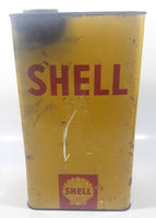 Vintage Shell Canada Limited One Gallon Metal Oil Can