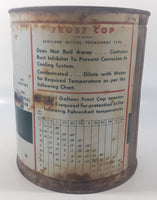 Vintage BA British American Frost Cop Anti-Freeze One Imperial Gallon Metal Can