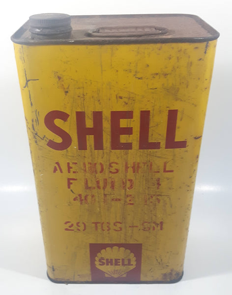 Vintage Shell Aeroshell Fluid 29 TGS - SM Hydraulic Fluid for Airplane ...