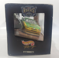 1999 Hot Wheels Racing NASCAR America Rocks #97 John Deere Green 1/24 Scale Die Cast Toy Car Vehicle with 6" Long Miniature John Deere Guitar New in Box