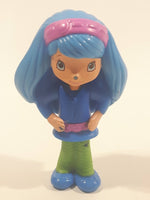 2010 McDonald's TCFC Strawberry Shortcake Blueberry Muffin 3" Tall Scented Toy Figure