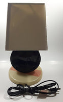 NHL Ice Hockey Puck Shaped Table Desk Lamp Light 14" Tall