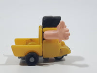 Kinder Surprise 01 n. 65 Yellow Man in Truck Plastic Miniature Toy Car Vehicle