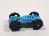 Kinder Surprise SE229 Sprinty Cars Blue Green Double Sided Plastic Miniature Toy Flip Car Vehicle