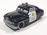 2016 Mattel Disney Pixar Cars '49 Merc Sheriff Polic Black and White 5" Long Plastic Toy Car Vehicle DTV04