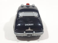 2016 Mattel Disney Pixar Cars '49 Merc Sheriff Polic Black and White 5" Long Plastic Toy Car Vehicle DTV04