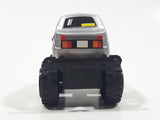 Unknown Brand Silver #5 Pull Back Plastic Toy Car Vehicle