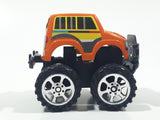 Unknown Brand Orange Pull Back Plastic Toy Car Vehicle