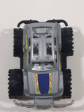 STCT 061 1706 Monster Struck Grey Push and Go Plastic Die Cast Toy Car Vehicle