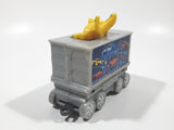 2017 McDonald's Happy Meal Christmas Train #6 Transformers Grey Plastic Toy Train Car