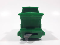 2017 McDonald's Happy Meal Christmas Train #12 Caboose Green Plastic Toy Train Car