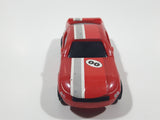 2007 Imperial Toy 00 Red Plastic Die Cast Toy Race Car Vehicle