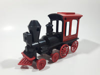 2009 Mattel Toy Story 3 Action Links Buzz Saves The Train Locomotive Red and Black Plastic Die Cast Toy T0503