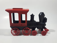 2009 Mattel Toy Story 3 Action Links Buzz Saves The Train Locomotive Red and Black Plastic Die Cast Toy T0503