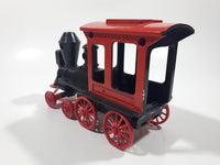 2009 Mattel Toy Story 3 Action Links Buzz Saves The Train Locomotive Red and Black Plastic Die Cast Toy T0503