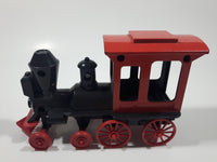 2009 Mattel Toy Story 3 Action Links Buzz Saves The Train Locomotive Red and Black Plastic Die Cast Toy T0503