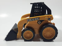 Tomy John Deere Loader Yellow Plastic Die Cast Toy Construction Equipment Vehicle