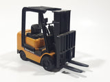 Unknown Brand Superwork TSTceh Fork Lift Yellow and Black Plastic Die Cast Toy Construction Equipment Vehicle