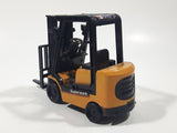 Unknown Brand Superwork TSTceh Fork Lift Yellow and Black Plastic Die Cast Toy Construction Equipment Vehicle