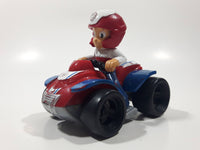 Spin Master Paw Patrol Ryder Character Quad ATV Red, Blue, and White Plastic Die Cast Toy Car Vehicle 3 5/8" Long